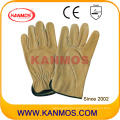 Industrial Safety Cowhide Grain Leather Driver Work Gloves (12203)